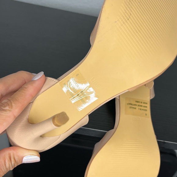 NWOT nude clear EGO heels from ASOS - super sexy to dress up or down - Picture 7 of 7